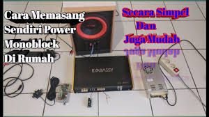 Demikian cara pasang power amplifier di mobil, semoga bermanfaat dan menambah wawasan kita bersama. Cara Memasang Amplifier Mobil Di Rumah Sekitar Rumah