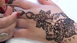 • avoid soaking your fresh jagua tattoo in a bath, hot tub or hot mineral springs. Henna Tattoo Alternating Natural And Black Henna Youtube