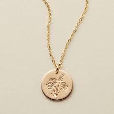 Birth Month Flower Necklace Australia November Birth Flower Chrysanthemum Birth Flowers November Birth Flower Birthstone Gifts