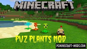 Zombies addon for minecraft pe will add new mobs into your world. Pvz Plants Minecraft Pe Bedrock Mod 1 9 0 1 8 0 1 7 0 Pc Java Mods