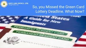Electronic green card diversity visa lottery registration. So You Missed The Green Card Lottery Deadline What Now