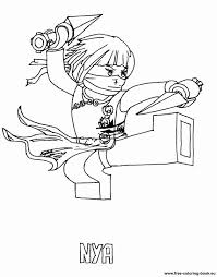 Coloring Pages Lego Ninjago Printable Coloring Pages Online Ninjago Coloring Pages Lego Ninjago Nya Coloring Pages