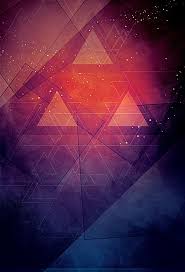 صورة النمطي هندسي متكرر مستقبلي ضوء ورق الجدران الخلفية Background Wallpaper For Photoshop Abstract Poster Background Design
