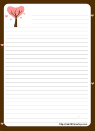 Love Letter Stationery Template Free Printable Stationery Paper Free Printable Stationery Printable Stationery