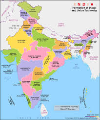 South india map provides information about the indian peninsular region south of india. Formation Of States In India State Of India