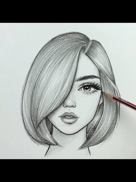How to Draw a Beautiful Girl Step by Step — Easy Pencil Sketch
