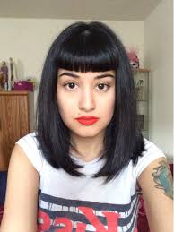 Pin up hairstyles exude a feminine charm and mystique that's hard to match. Bettie Bangs Tumblr Rockabilly Hair Bettie Bangs Short Hair Short Hair With Bangs