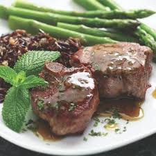 Lamb Chops With Mint Pan Sauce Recipe Anniversary Dinner Recipes Lamb Loin Recipes Dinner Recipes