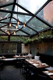 Urban Rusticity In Nyc August Restaurant Remodelista August Restaurant Nyc Greenhouse Restaurant Restaurant Design