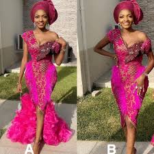 Mercy aigbe gentry is the name of a nigerian born actress, businesswoman owner of magdivas boutique and director and she has been on the style and she can't be classified as a lace aso ebi slayer and is an expert at throwing that killer look in the ankara varieties also. 10 Asoebi Styles You Can Sew With 3 Yards Lace Material Fashion