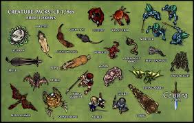 In the earliest editions of d&d, casting a spell took a long time, and if you were struck before casting the spell, you lost the spell. Caeora On Twitter The Next Pack Of Tokens For The Entire 5e Monster Manual Is Now Done The Amazing Ktechnicolour Has Just Finished The Cr 1 8th Creatures And The Complete Pack