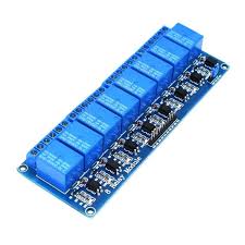 The relay (not the opto) will isolate the photon from the load. 5v Opto Isolated Relay Module 8 Channel 10a Boutique Semageek