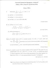 Se dau două şiruri de numere Teste Probleme Exercitii Matematica Clasa A Viii A