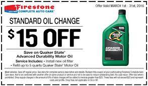 15 Off Standard Oil Change Quaker State Advanced Durability Motor Oil Fcac Lof 1603 Oil Change Standard Oil Coupons