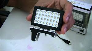 Pontadodedo Quick Video 32 Led Light Flash For Phone Mobile Tablet Illumination Plug 3 5mm Youtube