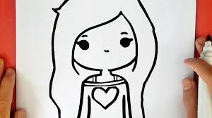 ¡invita a tu pequeño a tomar el lápiz y expresarse con nuestros dibujos para dibujar y aprender!. Chicas Para Dibujar Faciles Animadas