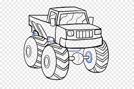 Free printable coloring pages for kids. Pickup Truck Car Drawing Monster Truck Monster Trucks White Truck Png Pngegg