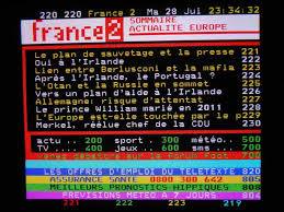 La deuxième chaîne française est disponible sur la tnt, le câble et en direct sur internet grâce au service pluzz proposé par france télévisions. Teletext In France Cambus Net
