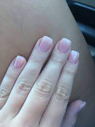 Passion Opi For A Natural Acrylic Nail Natural Acrylic Nails Natural Looking Acrylic Nails Short Acrylic Nails