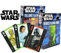 Star Wars Playing Cards 2 Decks Cartamundi Playing Cards Deck Of Cards Cards