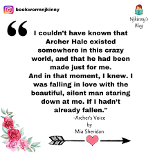 There are no approved quotes yet for this movie. 16 Best Love Quotes From Archer S Voice By Mia Sheridan Romance Book Quotes Njkinny S Blog