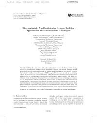 10 best air conditioners with brand name. Pdf Thermoelectric Air Conditioning System Building Applications And Enhancement Techniques