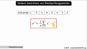 Pharmacielo y varianz se crecen en negocio de la cannabis medicinal. Varianz Berechnen Von Beobachtungswerten Youtube