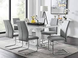 Check spelling or type a new query. White High Gloss Dining Table Best Prices Sale At Tesco Currys Ao Argos Asda And Amazon