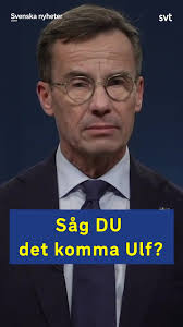 Spoiler alert: han såg det inte komma. Gårdagens episod av #Svenskanyheter  finns nu på Play och det var som vanligt toppen. #messiahhallberg  #ulfkristersson #fyp