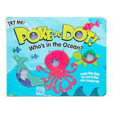 I was invited to become an amazon vine reviewer.so why not??? Amazon Com Melissa Doug Children S Book Poke A Dot Who S In The Ocean Board Book With Buttons To Pop Ikids Toys Games