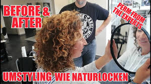 Wie auch heute unsere kundin. Umstyling Before After Perm Like Natural Curls Spiral Dauerwelle By Joerg Mengel Friseure Youtube