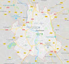 Ou manger et boire un verre a toulouse et alentours. Carte De Toulouse Plusieurs De Cartes De La Ville Rose