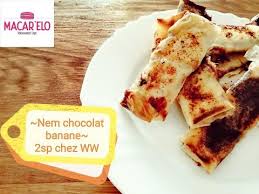 Nem Chocolat Banane Fondant Et Croustillant Seulement 2sp Chez Ww Youtube Banane Croustillant Chocolat