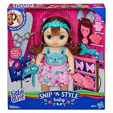 Baby Alive Style N Snip Baby Brunette Target Baby Alive Baby Alive Dolls Baby Alive Doll Clothes