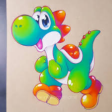Pin By Anthabruh On Art Nintendo Yoshi Drawing Art Block Art