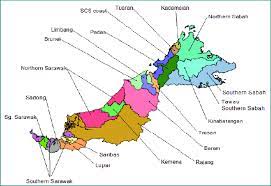 This map was created by a user. The Selected Divisions Of Sabah And Sarawak Download Scientific Diagram