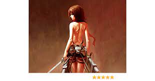 DV6304 Attack on Titan Mikasa Ackerman Shingeki no Kyojin Hot Sexy Nude  Back Anime Manga Art 32x24 Print Poster