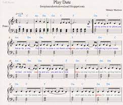 Melanie Martinez Play Date Piano Sheet Music Pdf Melanie Martinez Coloring Book Piano Sheet Music Pdf Melanie Martinez
