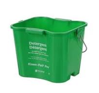GLEAVI Multipurpose Plastic Water Bucket With Handle 4l Green Cleaning Pail  For Household Office School Use Portable Cleaning Bucket