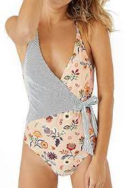 Cupshe Women S Stay Young Stripe One Piece Swimsuit Beach Https Www Amazon Com Dp B07l6fchhf Re One Piece Swimsuit Women S One Piece Swimsuits Swim Trends