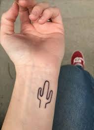 33 Ideas Tattoo Minimalistas Cactus Tattoo Tattoo Minimalistas Tatuajes Minimalista
