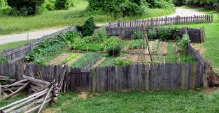 View Of The 1820s Garden From The Front Porch Of The House Greenbrier Garden Old West