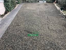 Adding natural stone, sand, or gravel to your property is an affordable way to elevate your space's aesthetic, functionality, and value. Gravel Driveway And Sandstone Patio In Killester Dublin Drivescape Paving