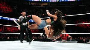 Wwe Tlc Tables Ladders Chairs And Stairs Divas Champion Nikki Bella With Brie Bella Vs Aj Lee Divas Championship Match Nikki Bella Bella Diva Aj Lee