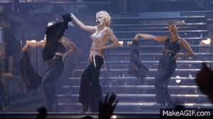Beauty's where you find it. Madonna Express Yourself Blond Ambition Tour On Make A Gif