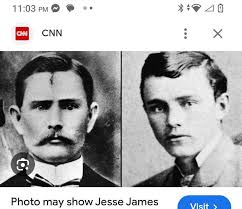 Where did Jesse James and his gang all stop at. Any pictures?