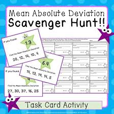 Fun Activity For Practicing Mad Students Rotate Through 16 Task Cards Each Answer Leading To The Next Pro Education Math Task Card Activities Scavenger Hunt