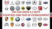 The different german automakers are recognized for producing the best automobiles in the world. German Car Brands Name And Logo All About Car Youtube