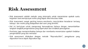 Risk Assessment Penilaian Resiko Ppt Download