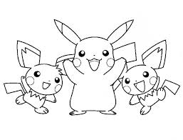 Push pack to pdf button and download pdf coloring book for free. Free Printable Pikachu Coloring Pages For Kids